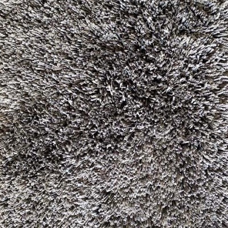 Shaggy carpet in monochrome